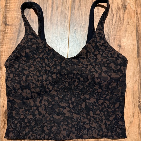 lululemon athletica Black and Brown align tank - Picture 1 of 2